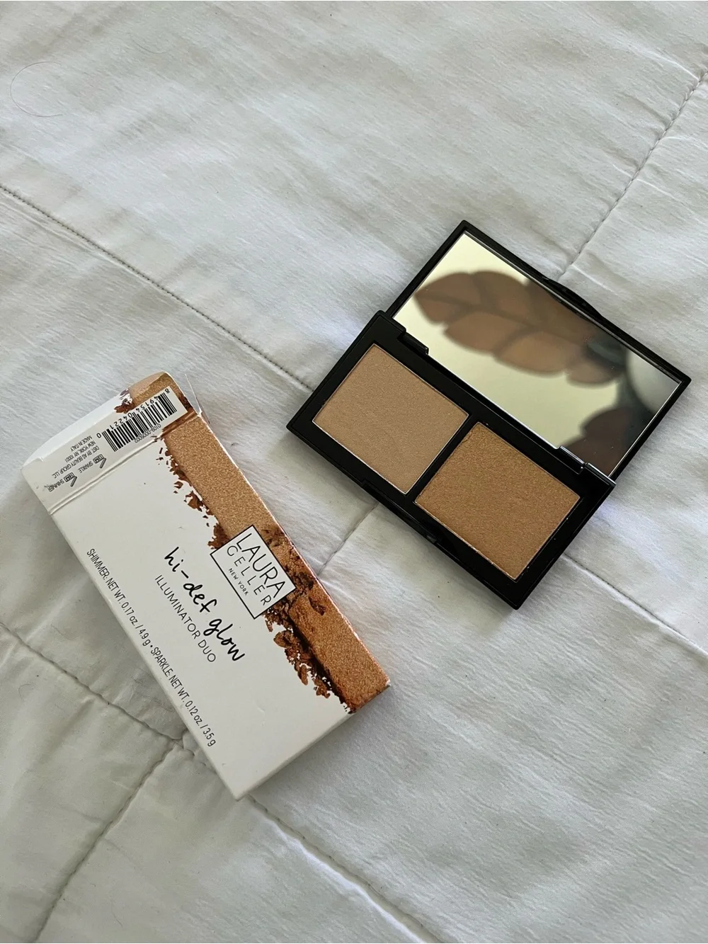 Laura Geller Hi-Def Glow Illuminator Duo Heart of Gold